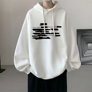 连帽卫衣男大码胖子帽衫大号运动服WY2445-P35图片