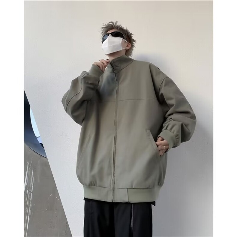 cleanfit外套男春秋飞行夹克复古vintage美式风街头棒球服~W6609,男装夹克,星座601-2