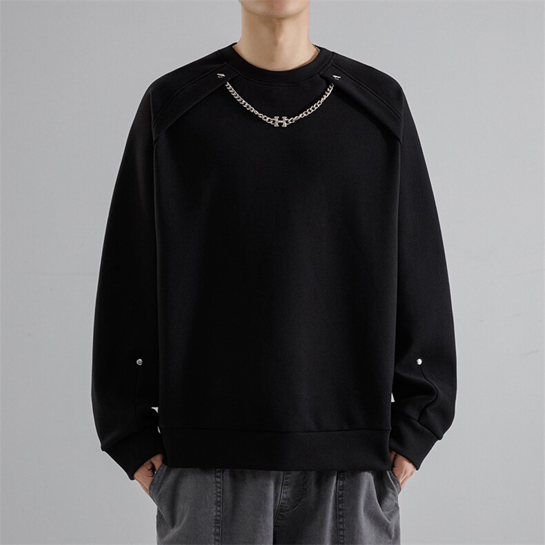 秋冬卫衣男潮流圆领卫衣时尚休闲卫衣WY736-P35,男装卫衣,星座210-1