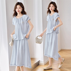 套装裙女2025夏新款韩系绝美甜美独特漂亮气质减龄一整套ootd穿搭，女装套装/套裙，江南富贵女