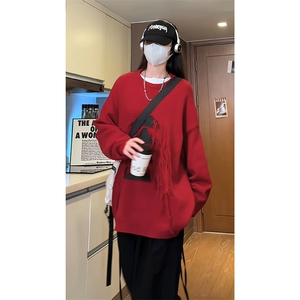 不规则工艺美感秋冬毛衣极简文艺范氛围感时髦上衣HY693TP55图片