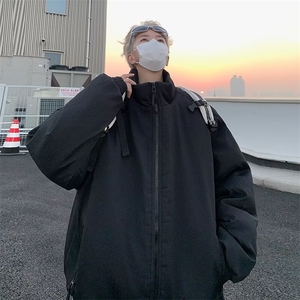 冬季立领棉衣男款潮牌宽松加厚棉服棉袄小众设计休闲棉外套 MW212图片
