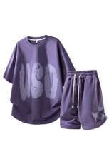 夏季短袖短裤运动套装TZ888116特P45控88，男装牛仔裤，电商A309