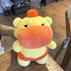 现货十寸欧貂水豚噜噜公仔