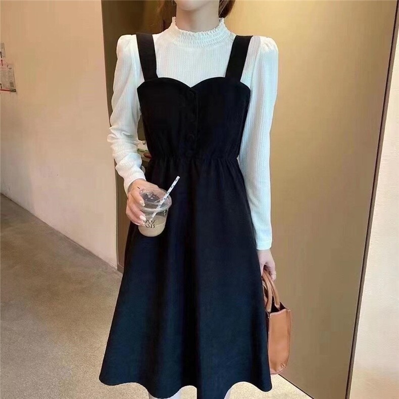 秋装连衣裙，女装连衣裙，艾美多姿