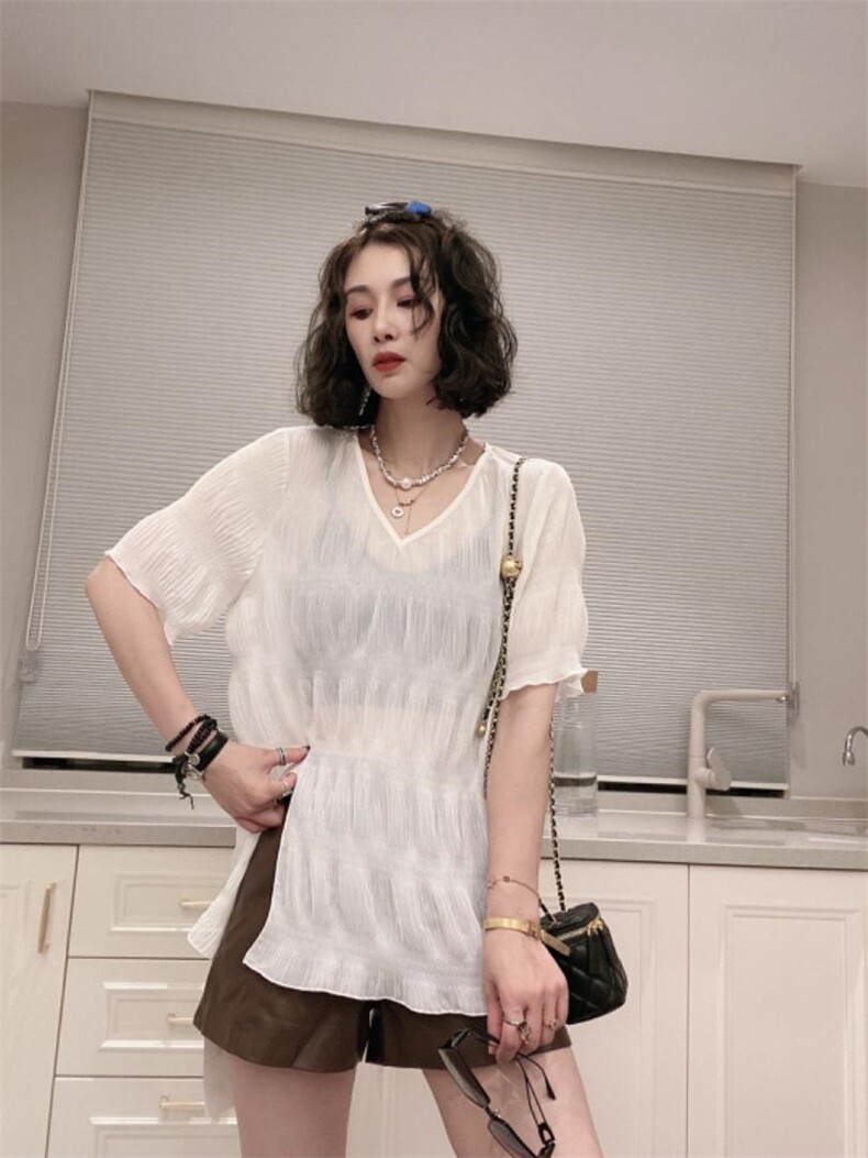 压皱上衣，其它，可纳奇