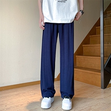 8XL-M特大码风亚麻裤休闲棉麻裤直通宽松冰丝裤K919P58控78，男装休闲裤，电商D206-1