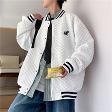 新款夹克男韩版潮牌高街棒球服ins港风百搭宽松痞帅外套JK827-P57，男装夹克，星座1008