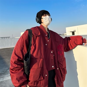 青春流行男春季夹克文艺潮薄款外套J678P55