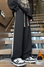 wassuphappy侧边条纹裤子男春秋季2025新款潮牌直筒运动休闲卫裤，男装休闲裤，电商A022