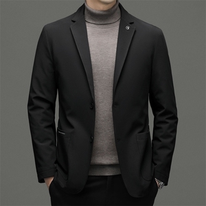 BZ8118主推西装羽绒服男士精品四面弹鸭绒85绒子含量单西羽绒图片