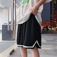 男夏季潮流时尚休闲短裤冰丝网眼短裤D04GD04P20图片