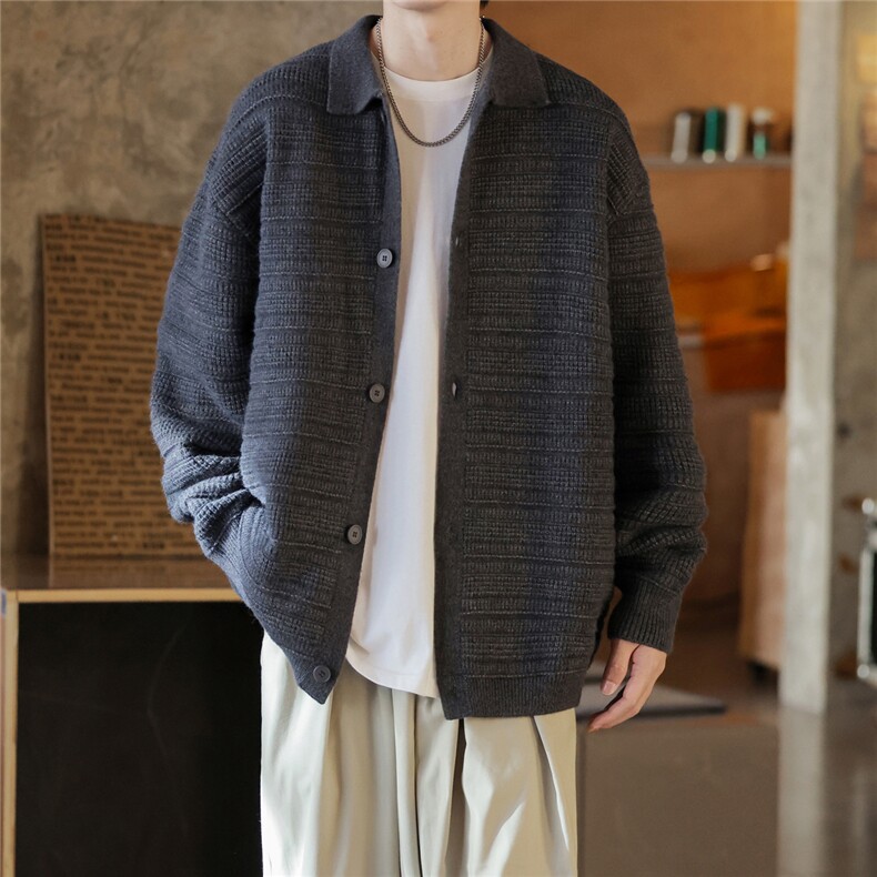 （现货）高克重数据2重磅新编织工艺毛衣开衫外套TM01-P75，男装针织衫/毛衣，星座1315