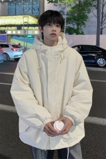 羊羔毛棉衣大货已备，价格可谈MY001P100控128，男装棉衣，电商A169