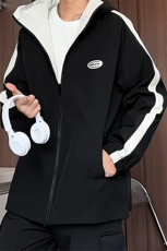 JK9012/P70秋装新款两面服夹克男防水冲锋衣大码外套两面穿，男装夹克，电商A141