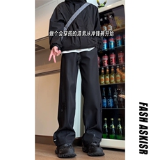 抖音得物品质百搭休闲裤212-2-DY168-特P60加绒特P65，男装休闲裤，星座808A-1