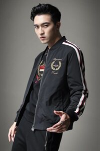 2021 秋款新款小蜜蜂徽章刺绣正常尺码 夹克衫 55025-1图片