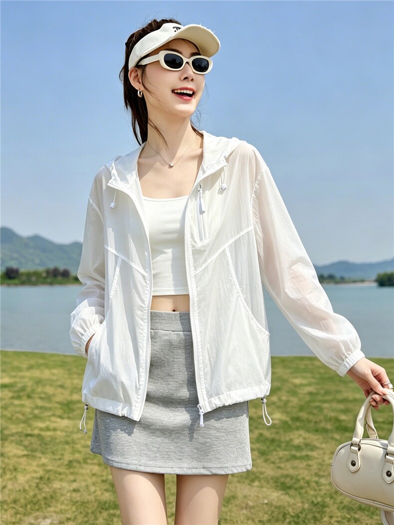 现货！2026夏季新款是休闲防晒衣女,女装防晒衣,以桐