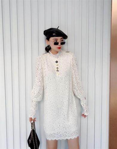 【现货】毛绒蕾丝连衣裙，女装连衣裙，艾丹迪蔓