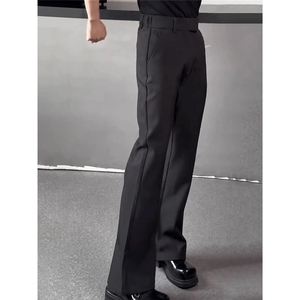 现货 美式宽松直筒微喇加绒西裤男K72加绒/P55图片
