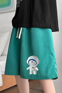 DK39233-P15 港风休闲短裤男士大码运动五分裤男中裤男马裤图片
