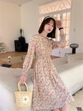 韩版甜美淑女时尚清新小碎花，其它，荷塘月色