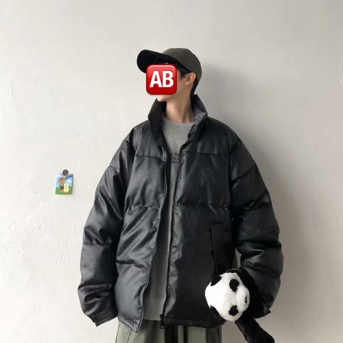 冬季新款棉袄男士外套短款棉服韩版潮流皮面棉衣情侣装MY14-p90,男装棉衣,星座1008-2