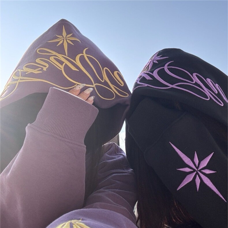 网图连帽刺绣加厚加绒长袖卫衣男潮WY450-特P52,男装卫衣,星座1007（原301D）
