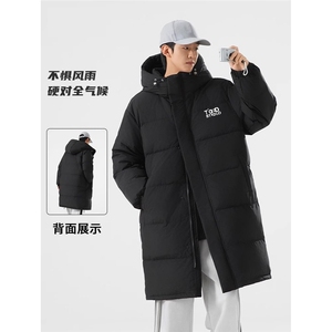中长款棉服男 连帽加厚外套棉衣男女款图片