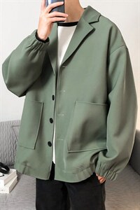 深绿色