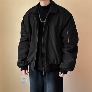 棉衣外套冬季美式飞行夹克潮牌绣花棉服现货A351-AJ2530-p95图片