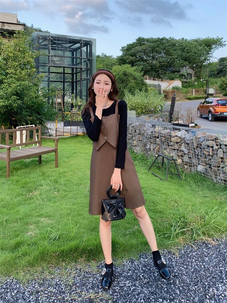 秋季连衣裙，女装连衣裙，亿炫(5F)