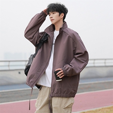 户外夹克男立领纯色上衣冲锋衣外套DSA157B-JK7822-P50，男装夹克，电商A157B