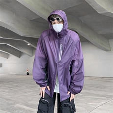 2025夏季美式复古防晒衣男户外轻薄宽松透气夹克潮现货W8243-P48，男装防晒衣，星座512-4