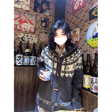 网图有货美式费尔岛牛角扣连帽毛衣开衫针织外套男女A1036-P58，男装针织衫/毛衣，星座1505
