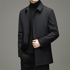 CXYF59552钱塘2020-2冬季厚款时尚休闲中年男士商务夹克外套P180，男装夹克，钱塘207-2