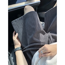 夏季新款潮流宽松休闲麦穗条宽松百搭短裤B315-K25567-特p30控58，男装休闲裤，电商B315