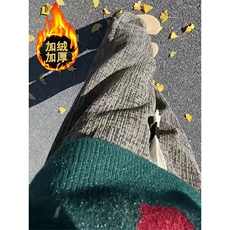 军绿色加绒