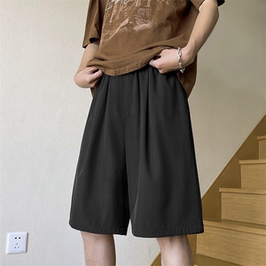 冰丝凉爽透气短裤夏季清爽超薄休闲百搭五分短裤DK516特批15控39图片