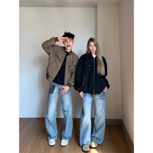 复古做旧工装夹克外套JK088-P90 棉衣105图片