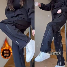 防风防水三合一冲锋裤男款美式加绒加厚防寒保暖滑雪工装裤子秋冬，男装棉衣，星座505-2（原电商A260-1)