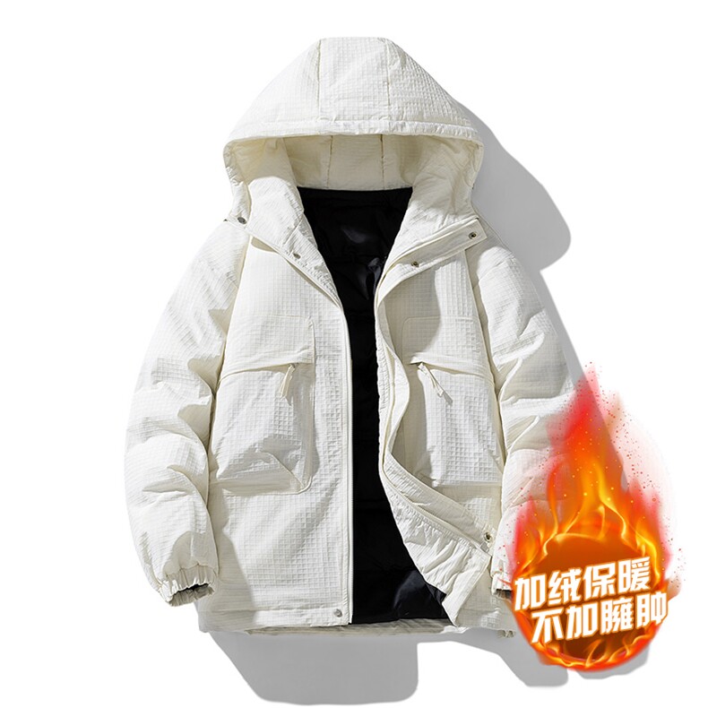 冬季新款防水羽绒棉加厚棉衣山系情侣百搭棉服外套MYHZ3519P-100,男装棉衣,电商A128