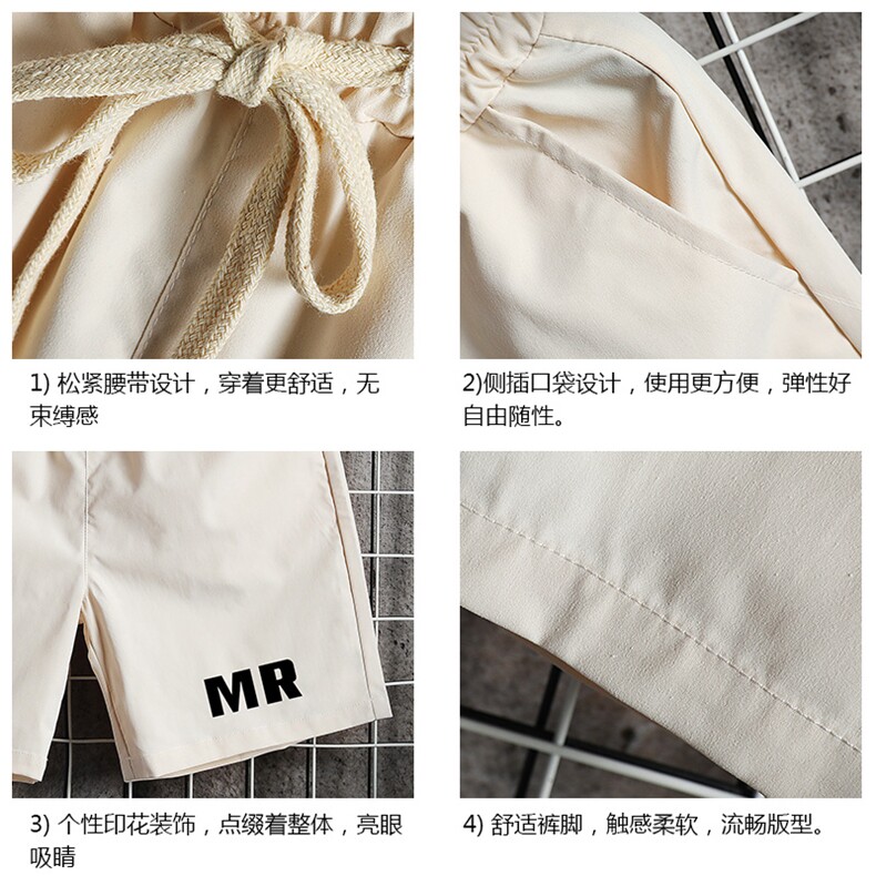 DK39253-P15港风休闲短裤男士大码运动五分裤男中裤男马裤网格,男装休闲裤,电商A040A