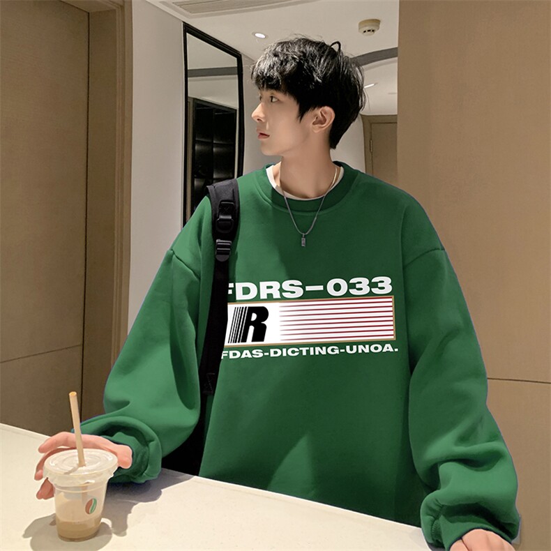 抖音供货、复合重磅360克现货圆领卫衣宽松D223A-YL2358-特P28,男装卫衣,电商019-1