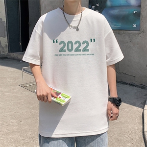 ！2023夏季男士华夫格短袖T恤潮流情侣半袖TXH211P25图片