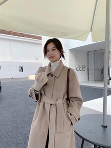 羊绒大衣图片