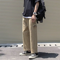 夏季休闲长裤男薄款大码潮牌直筒宽松港风裤子HG01P30，男装休闲裤，星座1116-2