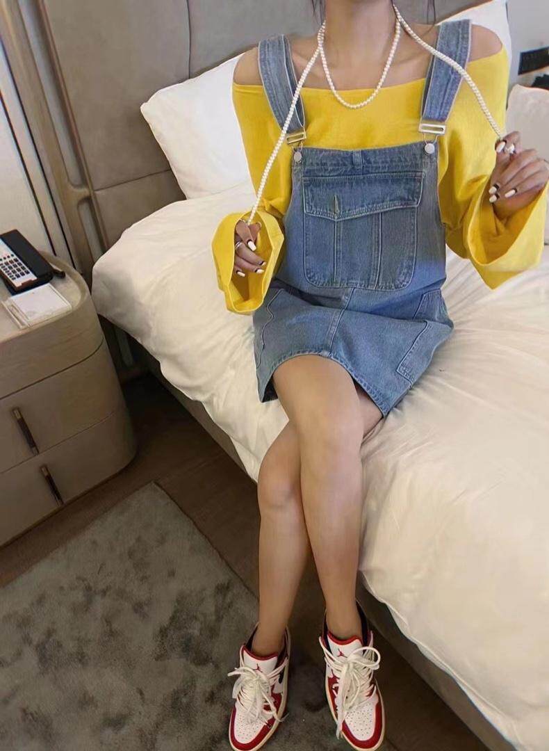 牛仔背带裙，其它，青菜萝卜