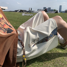 XZ616夏季新款风刺绣拼接百搭五分裤TY874P35控48，男装休闲裤，星座512A（原616）
