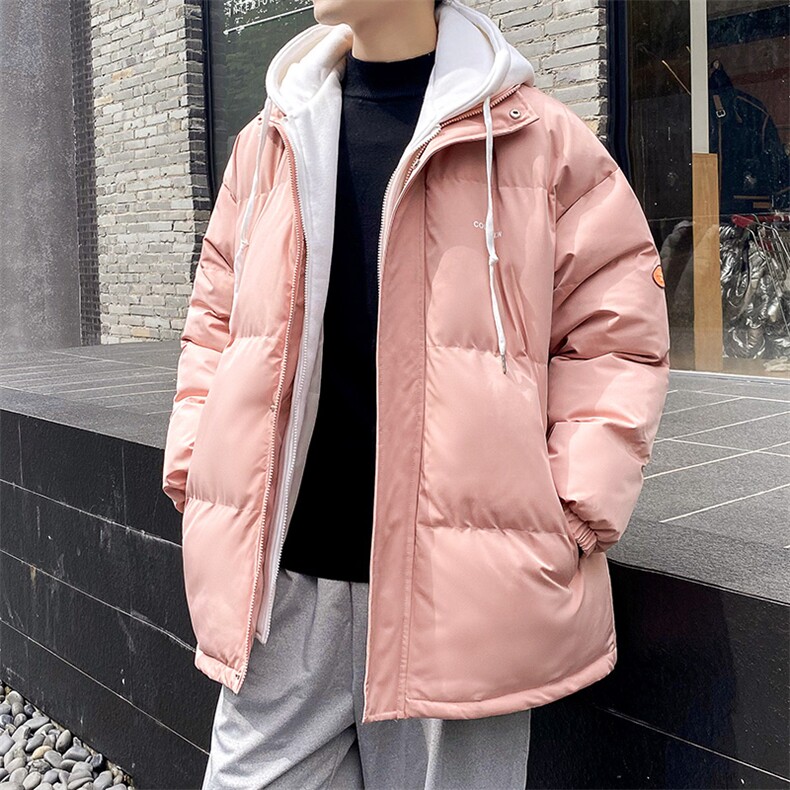 1506-1/M6181/P64情侣装棉衣男冬季连帽休闲棉服潮流棉袄宽松,男装棉衣,星座1506-1